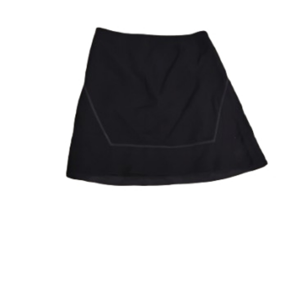 Tory Burch Thea A-Line Navy Wool 100% Wool Skirt Sz 4